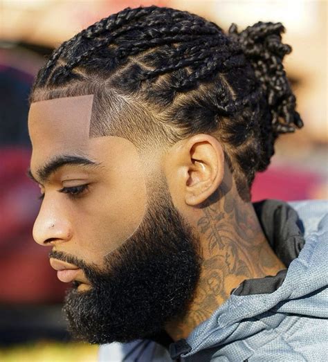 black men with long hair|braided black men long hairstyles.